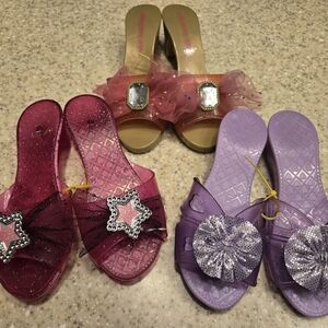 Stylish Pink and Purple Toddler Play Sandals Dress Up